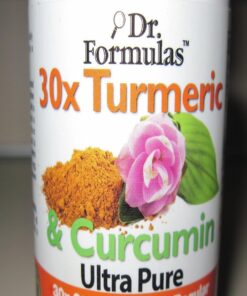 DrFormulas 30x Turmeric Curcumin Extract 1500mg Capsules with Black Pepper | 30x Stronger than Regular Turmeric Powder, 60 Capsules 29 71hpTOC5IBL