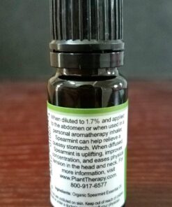 Plant Therapy USDA Certified Organic Spearmint Essential Oil 10 mL (1/3 oz) 100% Pure, Undiluted, Therapeutic Grade 21 71hpZuW8bFL