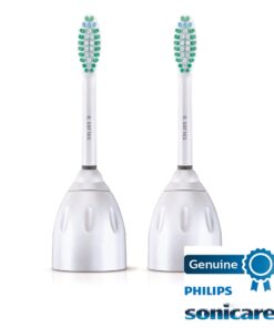 Philips Sonicare Genuine E-Series Replacement Toothbrush Heads, 2 Brush Heads, White, Frustration Free Packaging, HX7022/30 17 71hptMClB4L