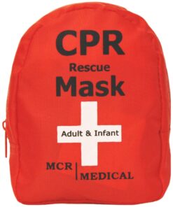 Alternative view of Adult & Infant CPR Mask Combo Kit with 2 Valves, MCR Medical