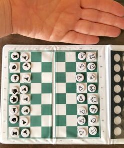The House of Staunton US Chess Standard Checkbook Magnetic Travel Chess Set - 6" x 6" Board 38 71hqUce5f3L