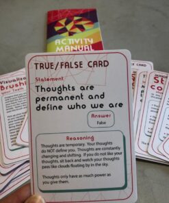 INNERICONS Mindfulness Therapy Games: Social Skills Game That Teaches for Kids, Teens and Adults Effective for Self Care, Communication Skills 40 Cards for Play Therapy 37 71hqsImS7sL