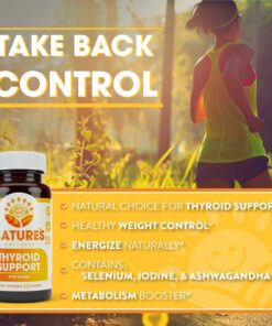 Thyroid Support Complex With Iodine For Energy Levels, Weight Loss, Metabolism, Fatigue & Brain Function - Natural Health Supplement Formula: L-Tyrosine, Selenium, Kelp, Bladderwrack, Ashwagandha, etc 18 71hr0xGHRZL
