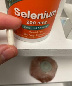 NOW Foods Selenium 200 mcg VCaps, 180 ct 23 71hrGh KEEL