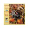 SUNSOUT INC - Gobbler Farms - 1000 pc Large Pieces Jigsaw Puzzle by Artist: Dona Gelsinger - Finished Size 27" x 35" Thanksgiving - MPN# 57142 23 71hrXHaQZ6L
