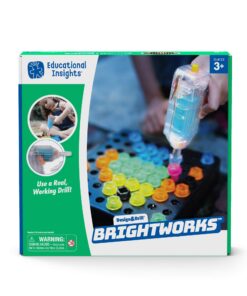 Educational Insights Design & Drill BrightWorks – 84-Piece Light Up Drill Set, STEM Learning with Toy Drill: Ages 3+ 16 71hrrRqIi9L