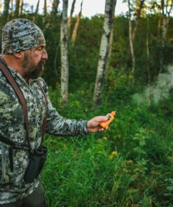 Dead Down Wind Hunting Wind Detector | Odorless Wind Direction Indicator, Longer Range Visibility, Detects Subtle Breezes, No Clumping, Mess Free Formula | Secure Squeeze Bottle | .98 Oz Orange One Size 10 71hs TQYrL