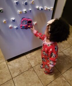 LeapFrog Fridge Phonics Magnetic Letter Set, Pink Small 35 71hsGFkhHXL