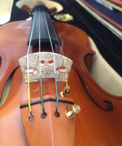 JSI Special 4/4 Violin String Set: Gold Label Ball-End E & Dominant A, D, and G Strings - Medium Gauge 9 71hsQ1bed1L