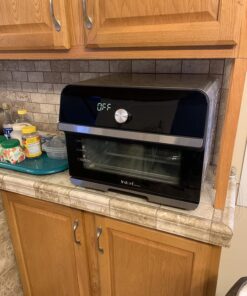 Instant Omni Plus 19 QT/18L Air Fryer Toaster Oven Combo, From the Makers of Instant Pot, 10-in-1 Functions, Fits a 12" Pizza, 6 Slices of Bread, App with Over 100 Recipes, Stainless Steel 39 71hsTomwoqL