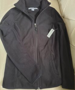 Amazon Essentials Women's Classic-Fit Full-Zip Polar Soft Fleece Jacket (Available in Plus Size) Polyester Black X-Small 18 71htOeaSjGL