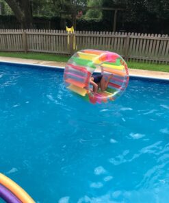 Jilong Water Wheel - Giant Inflatable Swimming Pool Water Wheel Toy (49.2" X 33") 24 71htZ114TnL