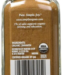 Simply Organic Ceylon Ground Cinnamon, 2.08 Ounce, Non-GMO Organic Cinnamon Powder 2.08 Ounce (Pack of 1) 16 71hvWnTZMOL