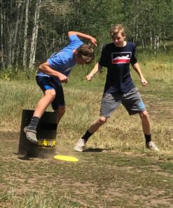 Kan Jam Disc Toss Game - American Made Outdoor Game for The Backyard, Beach, Park, Tailgates - Original, Illuminate, Pro, Travel Edition, and Carry Bag Only The OG 58 71hvw4KgVUL