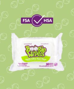Alternative view of Baby Wipes by Boogie, Saline Wet Wipes for Nose, Face, Hand & Body, FSA/HSA Eligible, Made with Vitamin E, Aloe, Chamomile and Natural Saline, Unscented 30 Count Pack of 3 Boogie Wipes
