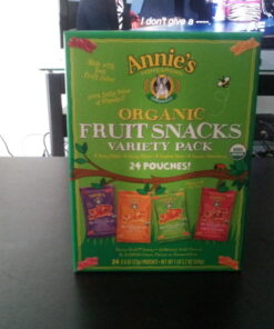 Annie's Organic Bunny Fruit Snacks, Variety Pack, 24 Pouches, 0.8 oz Each - Packaging May Vary 0.8 Ounce (Pack of 24) 44 71hwdygEL0L