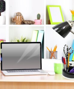 LimeLights LD1015-BLK Flossy Organizer Desk Lamp with Charging Outlet Lazy Susan Base Black 1 7 71hxMdORIrL