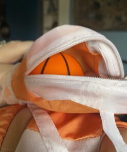 Dress Along Dolly Basketball Uniform Outfit for 18" Girl Dolls (8 Piece Set) - Includes Premium Handmade Doll Clothes & Accessories- Costume Sports Apparel for Doll, Gift for Girls Kids Birthday 26 71hxpv3veyL