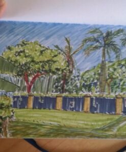 Faber-Castell Faber-Castel Faber-Castell FC167105 Pitt Artist Color Brush Wallet Set (6 Pack), Landscape, Assorted Pitt Artist Brush Pen Wallets - Landscape Set 23 71hy6hvo nL