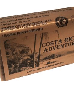 WFG WATERFALL GLEN SOAP COMPANY, LLC, Costa Rican Adventure bath soap, bergamot with a coffee scrub body soap, natural, vegan soap, enriched with cocoa butter 6 71hyFcfvPS