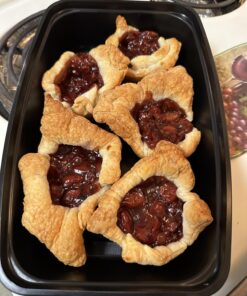 Glotoch 50 Pack 32 oz Meal Prep Containers Reusable, 2 Compartment Food Containers with Lids To Go Containers, Black Plastic Containers for Lunch-Microwave, Freezer, Dishwasher Safe, Eco-Friendly 32OZ 28 71hz8MR k9L