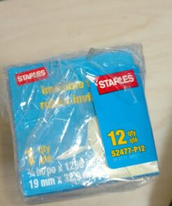 STAPLES 52477-P12 Invisible Tape 12 Pack (Each 36 Yards) 12 71hzGDv56cL