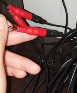 ANNKE 4 Pack 30M/100ft All-in-One Video Power Cables, BNC Extension Surveillance Camera Cables for CCTV Security DVR System Installation, Free 8 x BNC Connectors and 100pcs Cable Clips Included Black-100ft/30M 28 71i0J99EggL