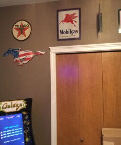 Tin Signs TSN1798-BRK Texaco Round, 11.75 x 11.75 x 0.1 inches 15 71i0Nwe3KL