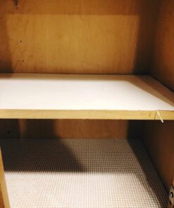 Duck Non-Adhesive Shelf Liner Select Grip EasyLiner, 12-inch x 20 Feet, White 12" x 20' 31 71i0qtucGmL