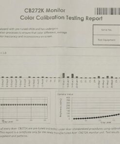 Acer CB272K 27" UHD 3840x2160 IPS Professional Computer Monitor for Creators 99% sRGB Color Accuracy Delta E<1 HDR10 Height Adjustable Stand - Tilt, Swivel, Pivot |USB Type-C, DP & HDMI Ports UHD Type-c 27-inch 86 71i1PqV47xL