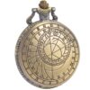 SIBOSUN Pocket Watch Chain Quartz Movement Arabic Numerals Half Hunter Smooth Back Case Bronze Vintage Box 53.Copper