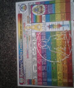 CHAKRA Rainbow® Centers CHART: Body-Mind-Spirit Connections in the Inner Light Resources Charts Series. 2-Sided, 8.5 x 11 in. (Small Poster/ Large Card) Perfect Paperback 31 71i1xXmcuBL