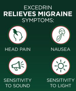 Excedrin Migraine Relief Caplets to Alleviate Migraine Symptoms - 200 Count Migrane Relief - 200 Count 16 71i3 v3WiL