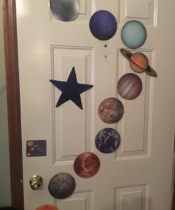 Beistle 10 Piece Solar System Whirls Outer Space Hanging Swirls Educational Classroom Planets Decorations, One size fits most, Multicolored 31 71i3Qi5c60L