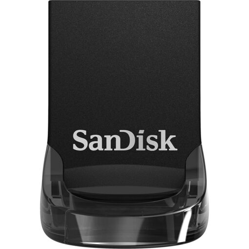 SanDisk 512GB Ultra Fit USB 3.2 Gen 1 Flash Drive - Up to 400MB/s, Plug-and-Stay Design - SDCZ430-512G-GAM46, Black Up to 400 MB/s