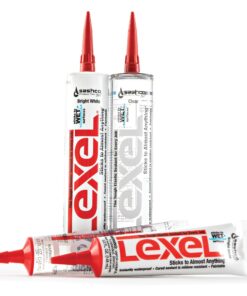 Sashco 13013-2 13013 5oz Sealants Clear Lexel Adhesive Caulk, 5-Ounce 15 71i4mFgVSPL