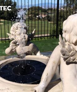 Solar Fountain, Solatec Solar Powered Bird Bath Fountain Pump 1.4W Solar Panel Kit Water Pump,Outdoor Watering Submersible Pump for Pond, Pool, Garden, Fish Tank, Aquarium 23 71i4qIg1ZuL