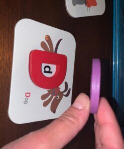 LIKEE Alphabet Number Flash Cards Wooden Letter Puzzle ABC Sight Words Match Games Counting Board Preschool Educational Montessori Toys for Toddlers Boys Girls 3+ Years (36 Cards& 37 Block) 44 71i4ywCIR4L