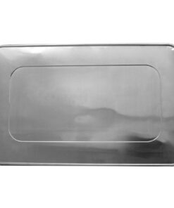 Alternative view of Tiger Chef 5-Pack Durable Aluminum Foil Steam Table Pans Full Size Lids, Disposable 21 x 13 inches 21" x 13"
