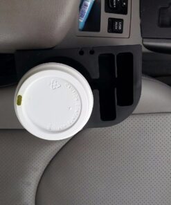 Custom Accessories 91129 Black Mobile Device Organizer with Cup Holder 17 71i5kdI8kDL