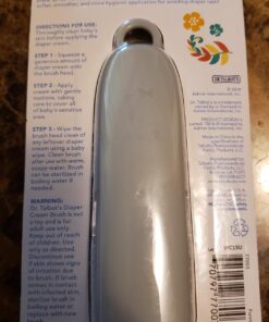 Dr. Talbot's Diaper Cream Brush for Babies - Diaper Rash Cream Applicator with Suction Base and Hygienic Case - Mini Size - Aqua Blue 35 71i5zzu EKL