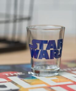 Silver Buffalo Star Wars Original Trilogy: A New Hope, Empire Strikes Back, Return of the Jedi - 4 Pack Mini Glasses Featuring Yoda, Luke, Darth Vader, Han Solo, Chewbacca, Princess Leia, Ewok, 1.5oz 1.5oz Original Trilogy 27 71i6B4uZn S