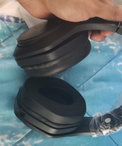 Tatybo Wireless Gaming Headset for PS4, PS5, PC - 2.4GHz Gaming Headphones with Detachable Noise Canceling Microphone, 30-Hr Battery Gaming Headsets for Laptop, Switch, Mac (Black) Black 45 71i6DZ9qQjL