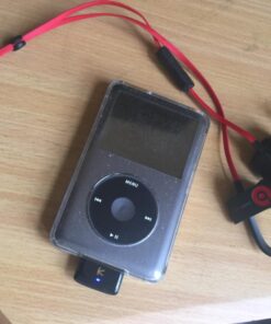 KOKKIA i10s (Black) Tiny Bluetooth iPod Transmitter for iPod/iPhone/iPad with Authentication. Remote controls and local iPod/iPhone/iPad volume control capabilities. Plug and Play. Works with AirPods. 27 71i7iFZlZL