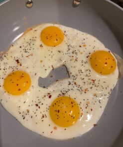 Caraway Nonstick Ceramic Cookware Set (12 Piece) Pots, Pans, Lids and Kitchen Storage - Non Toxic, PTFE & PFOA Free - Oven Safe & Compatible with All Stovetops (Gas, Electric & Induction) - Sage 53 71i7oUQpDCL