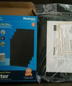 Holmes Carbon HAPF60, Filter C, Black, 4 Pack Carbon Filter 17 71i8q4uguaL