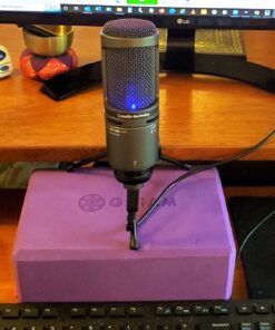 Audio-Technica AT2020USB+ Cardioid Condenser USB Microphone, With Built-In Headphone Jack & Volume Control, Perfect for Content Creators (Black) AT2020USB+ Black 38 71iAGcOnF0L