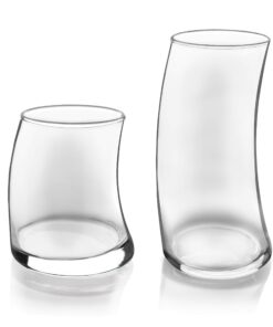 Libbey Swerve 16-Piece Tumbler and Rocks Glass Set 26 71iARB7RN3L 1