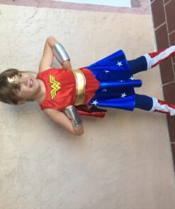 Super DC Heroes Wonder Woman Child's Costume Medium As Shown Standard Packaging 32 71iAgmNO2L