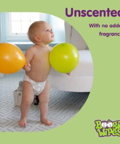 Baby Wipes by Boogie, Saline Wet Wipes for Nose, Face, Hand & Body, FSA/HSA Eligible, Made with Vitamin E, Aloe, Chamomile and Natural Saline, Unscented 30 Count Pack of 3 Boogie Wipes 29 71iAy PgppL